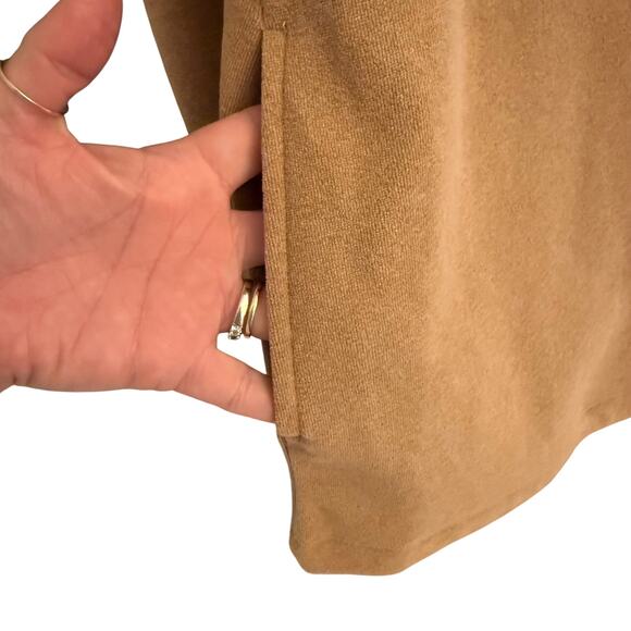 Dudley Stephens Camel Fleece Park Slope Turtleneck Pullover – Women’s Small - Picture 6 of 13